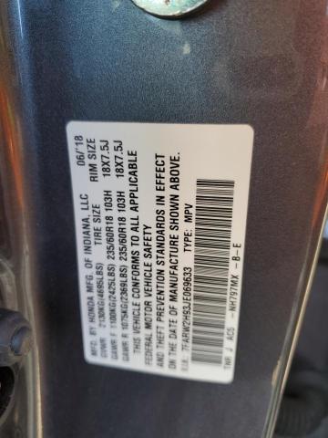 7FARW2H93JE069633 Honda Cr-v Touring