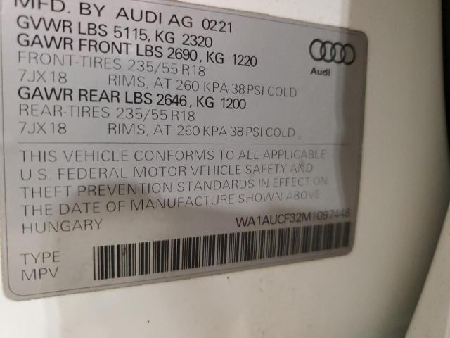WA1AUCF32M1097448 Audi Q3 Premium 40