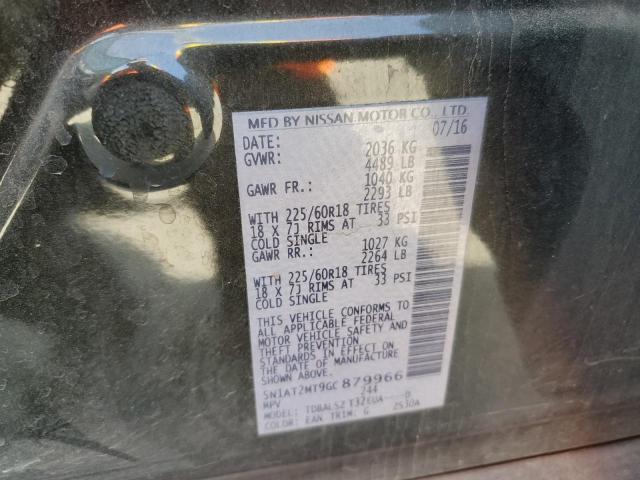 5N1AT2MT9GC879966 Nissan ROGUE S