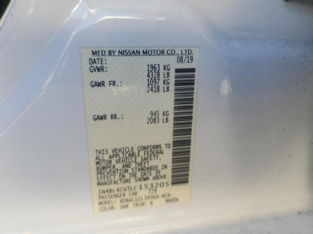 1N4BL4CV3LC153205 Nissan ALTIMA SR