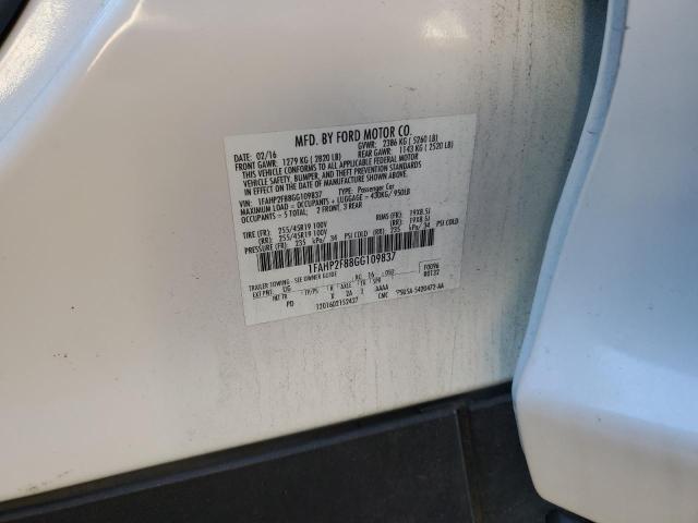 1FAHP2F88GG109837 Ford Taurus Limited