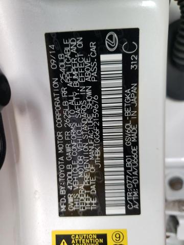 JTHBK1GG6F2159676 Lexus ES 350