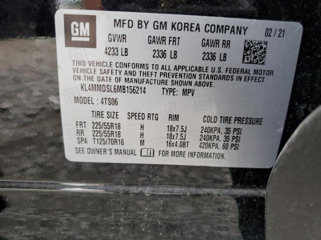 KL4MMDSL6MB156214 Buick Encore Gx Select