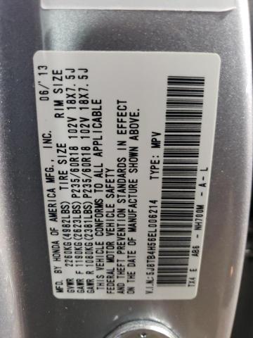 5J8TB4H56EL006214 Acura Rdx Technology