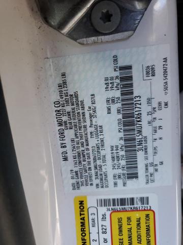 3LN6L5MU7KR617213 Lincoln Mkz Reserve Ii
