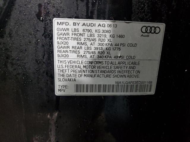 WA1LGAFE3ED001168 Audi Q7 Premium Plus