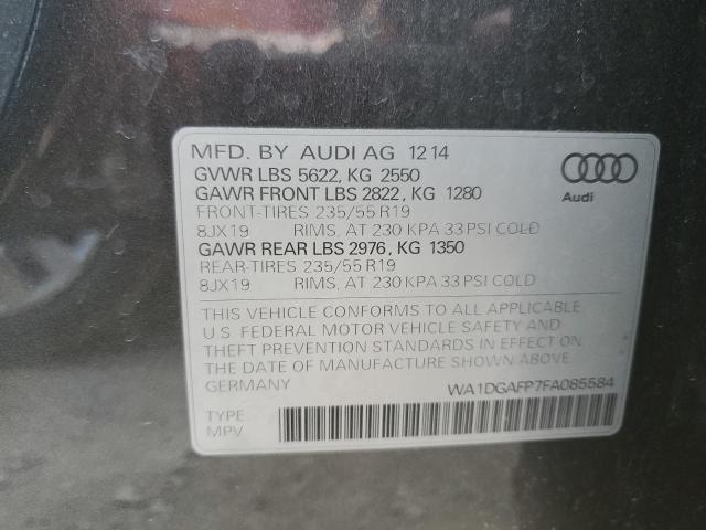WA1DGAFP7FA085584 Audi Q5 Premium Plus