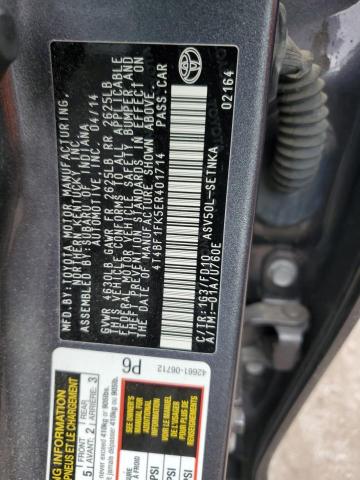 4T4BF1FK5ER401714 Toyota CAMRY L