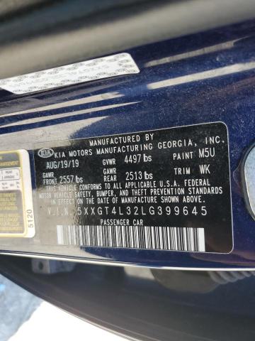 5XXGT4L32LG399645 KIA Optima Lx