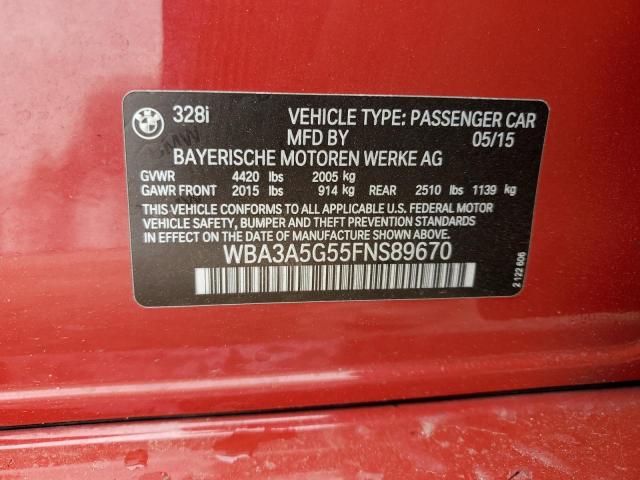 WBA3A5G55FNS89670 BMW 328 I