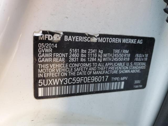 5UXWY3C59F0E96017 BMW X3 Xdrive28d