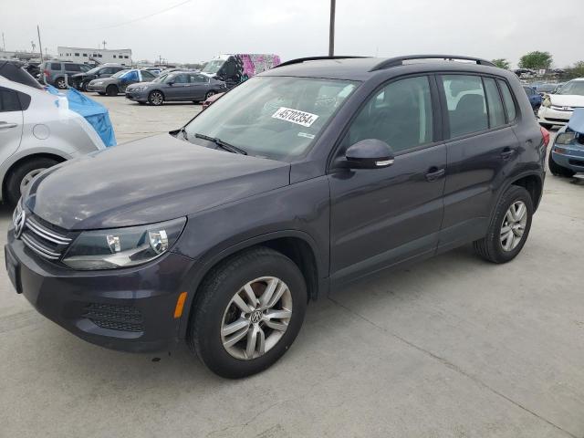 Auction sale of the 2016 Volkswagen Tiguan S, vin: WVGBV7AX2GW568154, lot number: 45702354