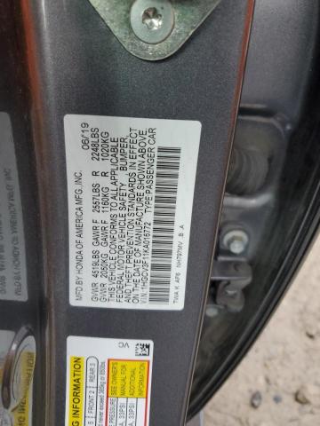 1HGCV3F11KA016772 Honda ACCORD HYBRID