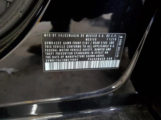 3VWB17AJ1GM279694 Volkswagen Jetta Sport