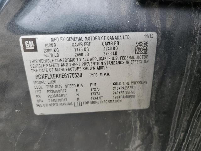 2GKFLXEK0E6170530 GMC Terrain Slt