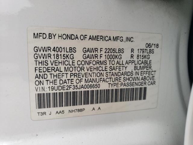 19UDE2F35JA006650 Acura Ilx Base Watch Plus