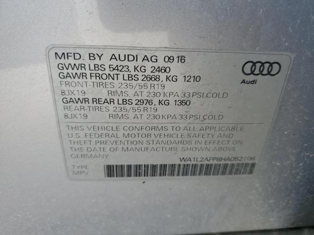 WA1L2AFP8HA052106 Audi Q5 Premium Plus