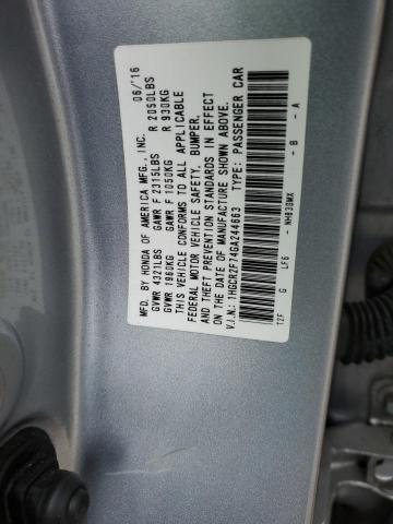 1HGCR2F74GA244663 Honda ACCORD EX