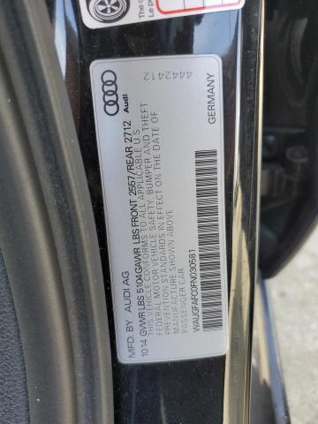 WAUGFAFC0FN030581 Audi A6 Premium Plus