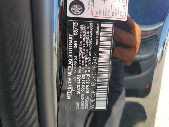 WDDGJ4HB9EG185484 Mercedes-Benz C 250