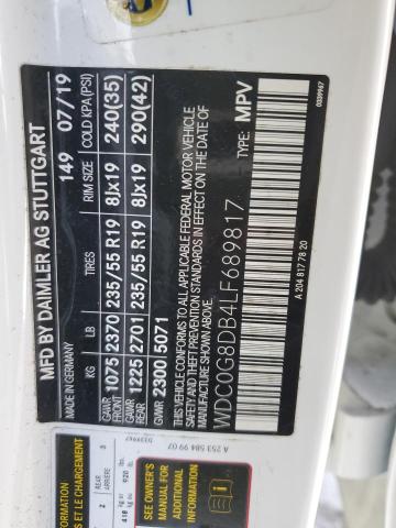 WDC0G8DB4LF689817 Mercedes-Benz GLC 300