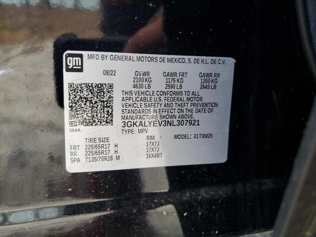 3GKALYEV3NL307921 GMC Terrain At4