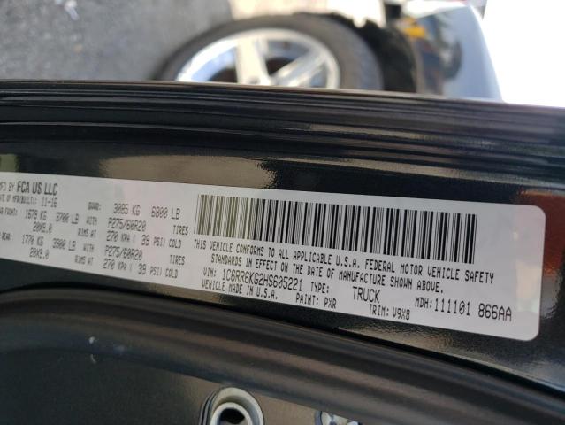 1C6RR6KG2HS605221 RAM 1500 St