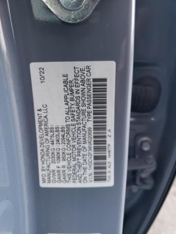 1HGCV2F34NA020699 Honda Accord Sport