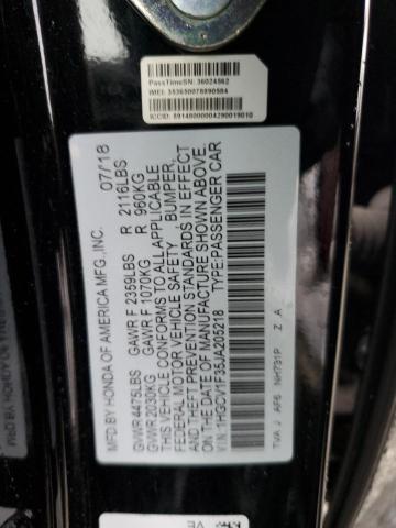 1HGCV1F35JA205218 Honda Accord Sport
