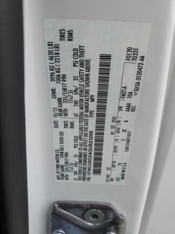 1FMCU0GX4GUB23299 Ford ESCAPE SE