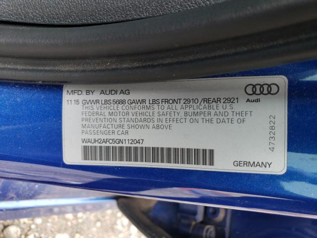 WAUH2AFC5GN112047 Audi S6 Prestige