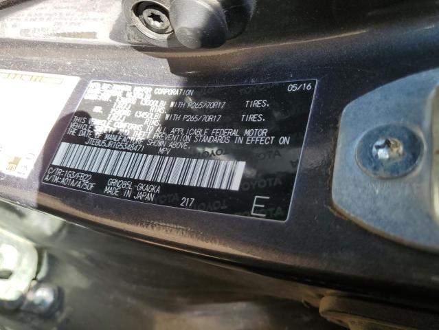 Toyota 4runner Sr5/sr5 Premium 2016 JTEBU5JR1G5348471 Image 13
