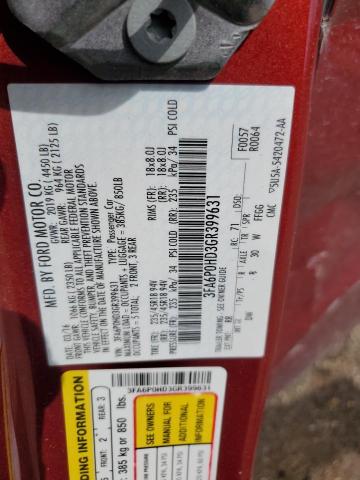 3FA6P0HD3GR399631 Ford FUSION SE