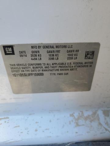 1G11D5SL9FF159689 Chevrolet MALIBU 2LT