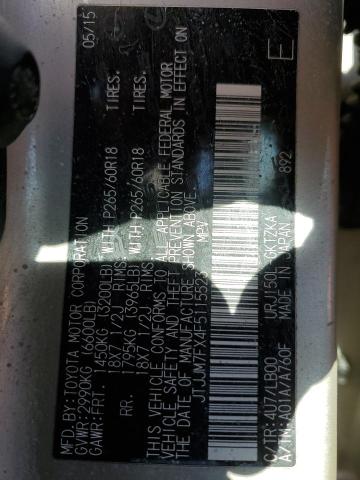 JTJJM7FX4F5115523 Lexus Gx 460 Premium