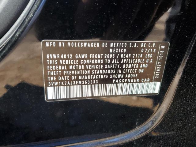 3VW1K7AJ3EM353333 Volkswagen JETTA BASE