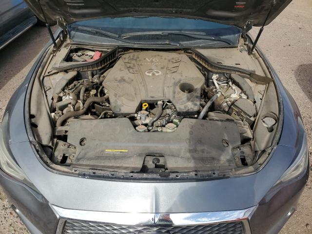 JN1FV7LK7MM530422 Infiniti Q60 Red Sport 400