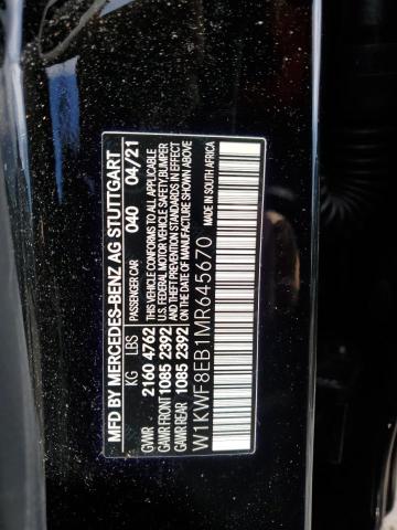 W1KWF8EB1MR645670 Mercedes-Benz C 300 4matic