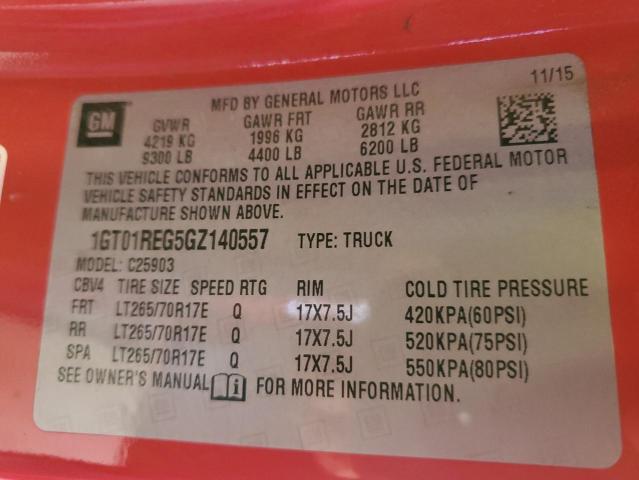 1GT01REG5GZ140557 GMC Sierra C2500 Heavy Duty