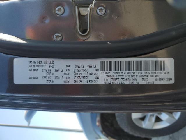 1C6RR7GT1FS720160 RAM 1500 Slt