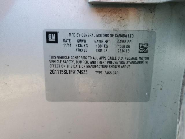 2G1115SL1F9174933 Chevrolet IMPALA LT