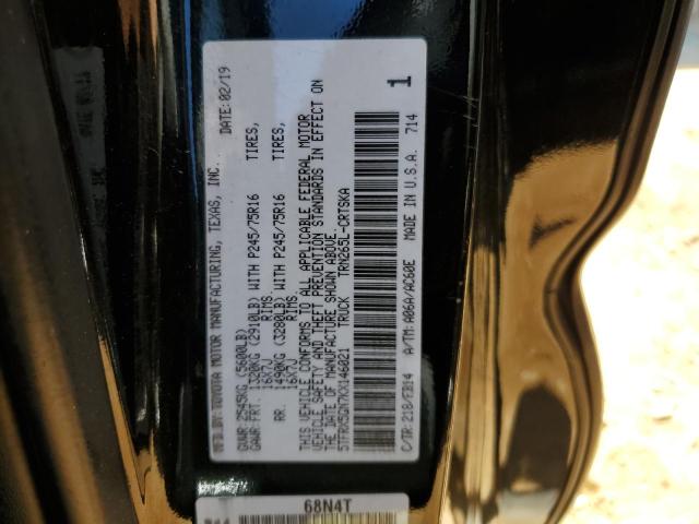 5TFRX5GN7KX146021 Toyota Tacoma Access Cab