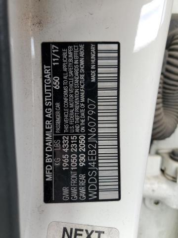 WDDSJ4EB2JN607907 Mercedes-Benz CLA 250