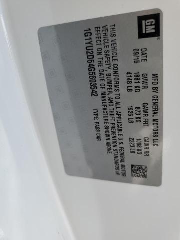 1G1YU2D64G5603542 Chevrolet Corvette Z06 3lz