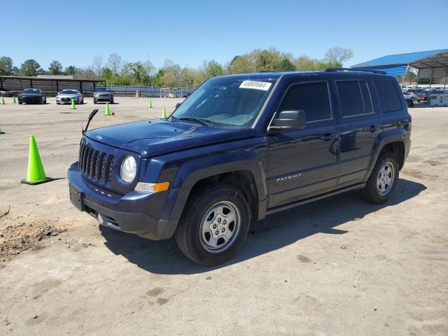 Продаж на аукціоні авто 2016 Jeep Patriot Sport, vin: 1C4NJRBB0GD686307, номер лоту: 48869664