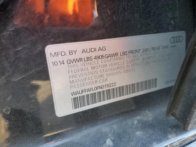 WAUFFAFL0FN019222 Audi A4 Premium Plus