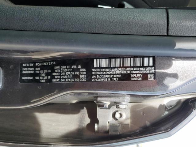 ZACCJBAB6JPH82192 Jeep Renegade Sport
