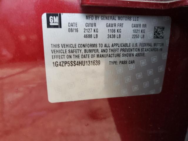 1G4ZP5SS4HU131639 Buick Lacrosse Essence