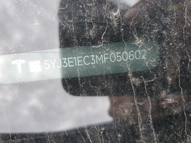 5YJ3E1EC3MF050602 Tesla MODEL 3