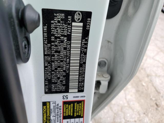 4T1BZ1HK1JU012612 Toyota CAMRY XSE